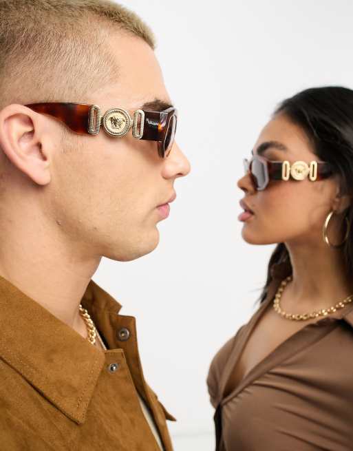 Versace brown outlet sunglasses