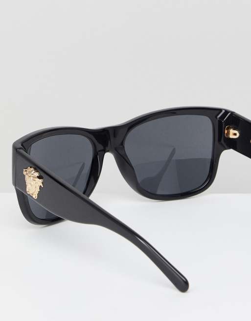 Versace square sunglasses with side medusa | ASOS