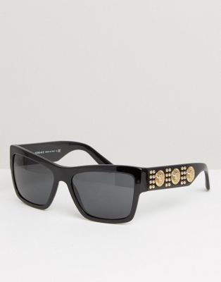 Versace Square Sunglasses with Side 