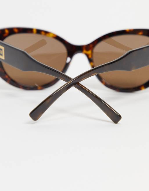 Versace womens Cat eye sunglasses in brown, 4 of 4