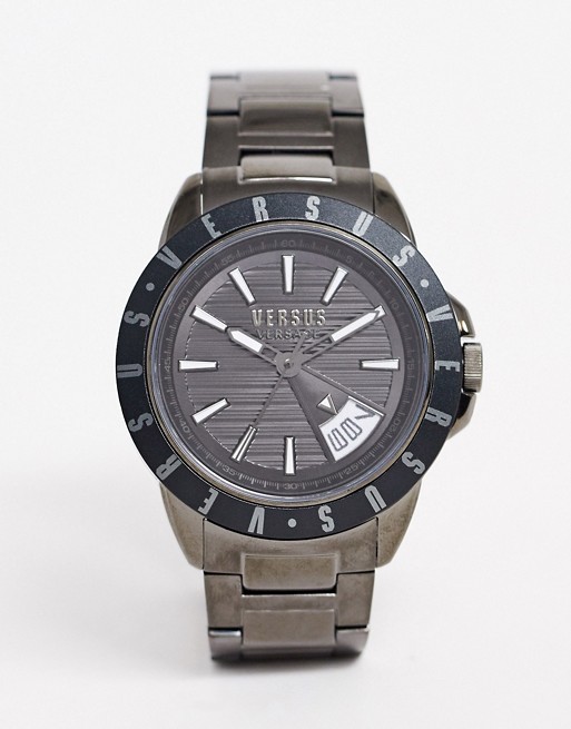 Versus Versace Aurther bracelet watch in grey