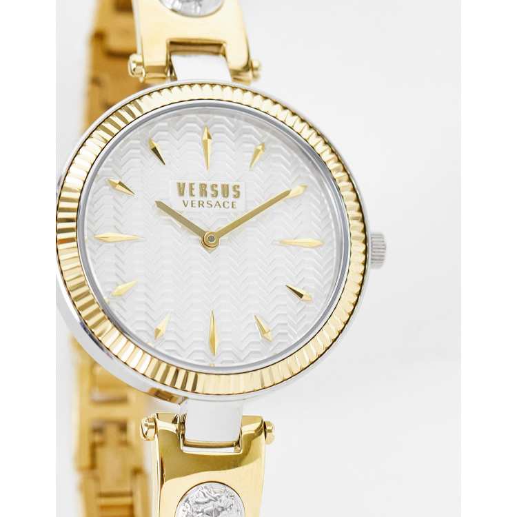 Versus versace 2025 horloge goud