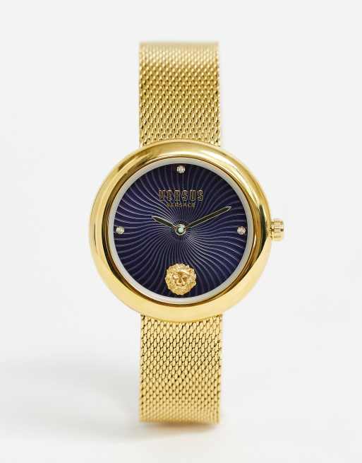 Versus Versace Lea Bracelet Watch In Gold Asos