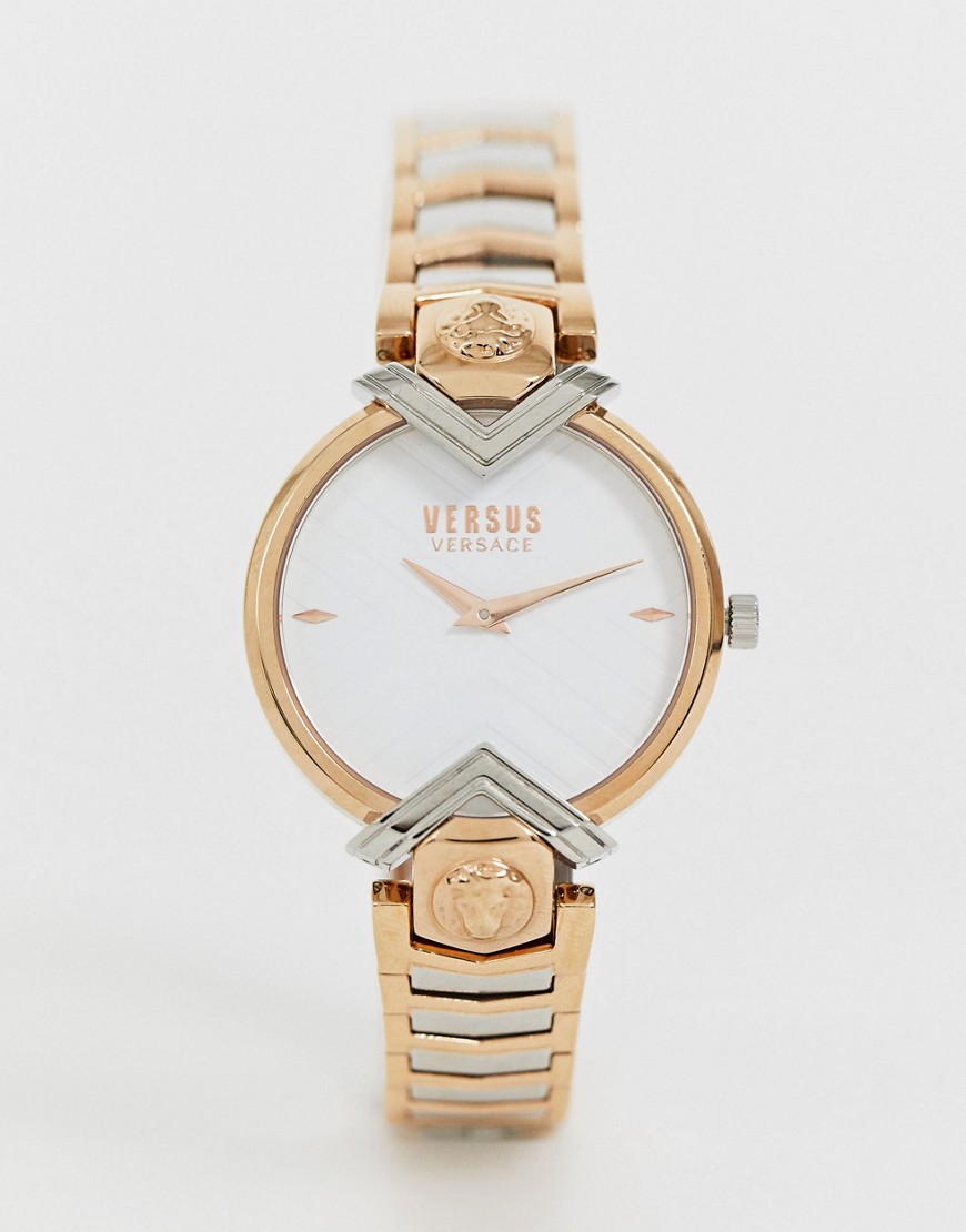 Versus Versace Mabillon VSPLH0719 bracelet watch in rose gold