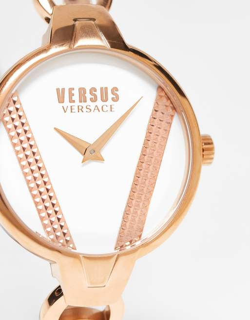 Versus Versace Saint Germain watch in rose gold