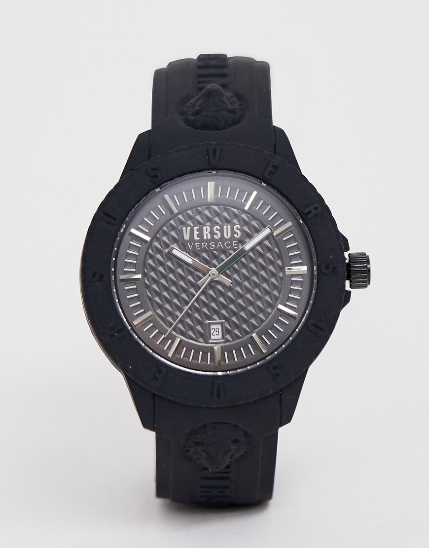 Versus Versace - Tokyo R SPOY24 0018 - Horloge van silicone in zwart