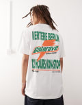 [Vertere Berlin] Vertere Berlin gatorave back print oversized t-shirt in white XXL WHITE