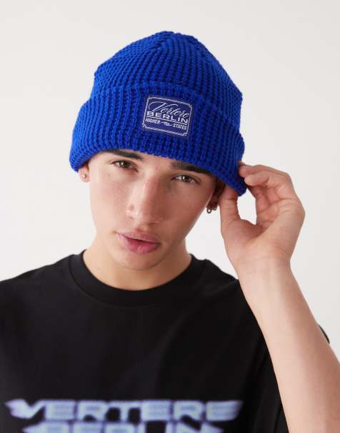 Vertere Berlin Higher States beanie in cobalt blue - view 1