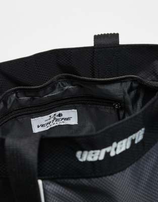 VERTERE BERLIN LOGO CONTRAST PANEL TOTE BAG 