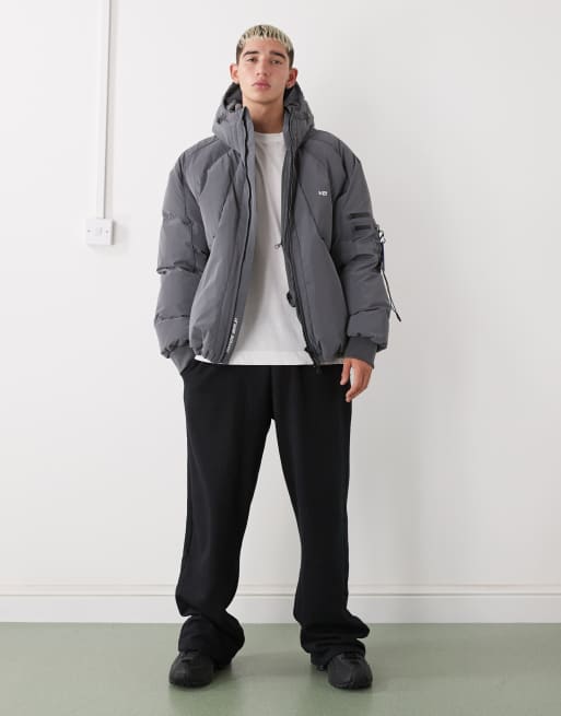 Vertere – Berlin Nite – Daunenjacke in Grau, 2 von 5