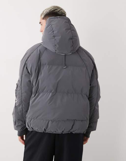 Vertere – Berlin Nite – Daunenjacke in Grau, 3 von 5