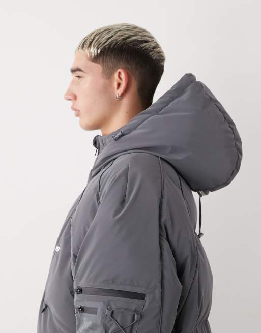 Vertere – Berlin Nite – Daunenjacke in Grau, 4 von 5
