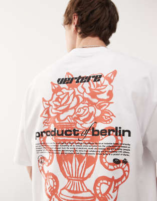 VERTERE BERLIN PRODUCT OF BERLIN BACK PRINT OVERSIZED T-SHIRT 