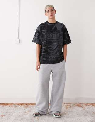 Vertere Berlin Seduction Oversized T-shirt In Black