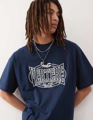 VERTERE BERLIN VINTAGE LOGO OVERSIZED T-SHIRT 