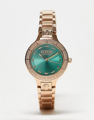 Verus Versace Claremont rose gold and green