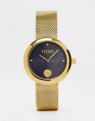 Verus Versace Lea watch in gold and black