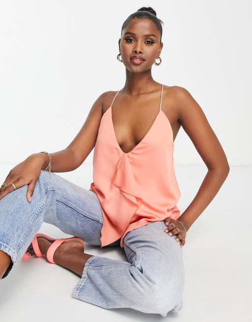 Vesper bengaline cami top in coral