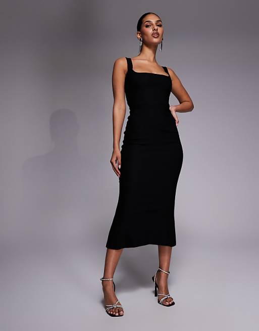 midi fishtail dress Plum Backless AX Paris US designed to enhance your evening attire. SALMA Fluted Sleeve Longline Fishtail