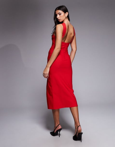 Page 2 - Red Evening Dresses | Shop at ASOS