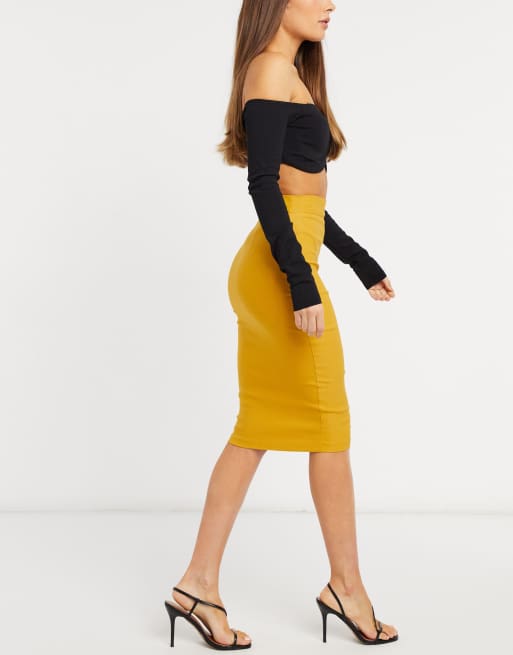 Bodycon store skirt midi