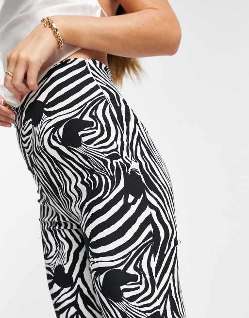 Vesper high-waisted pants in zebra, 3 of 4