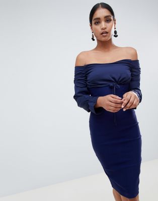 Vesper best sale bardot dress