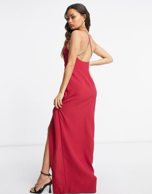 petite halter neck maxi dresses