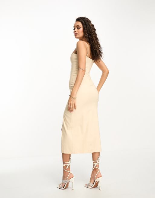 Elke strapless 2024 midi dress