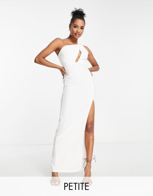 Asos petite shop white dress