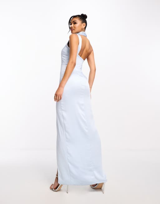 Lipsy choker 2024 maxi dress