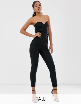 long sleeve off the shoulder jumpsuit