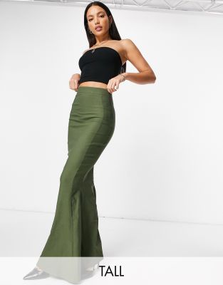 fishtail maxi skirt