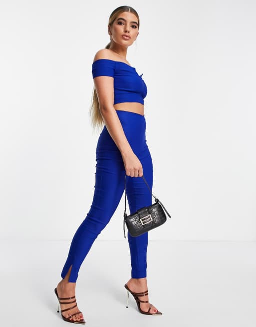 Vesper trousers in cobalt 