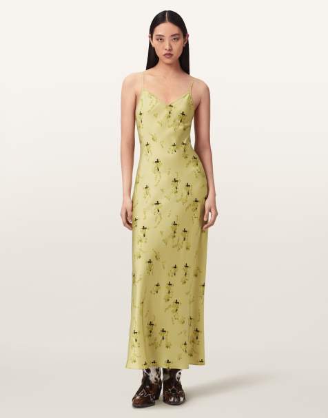 Vestido amarillo Empoli Bryony de AllSaints - view 1