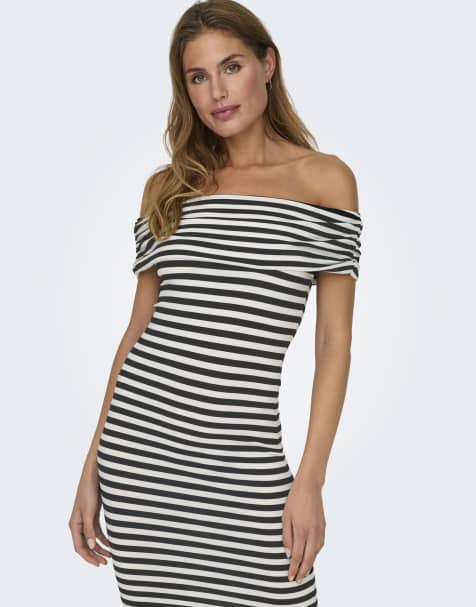 Vestido blanco nube de ONLY - view 1