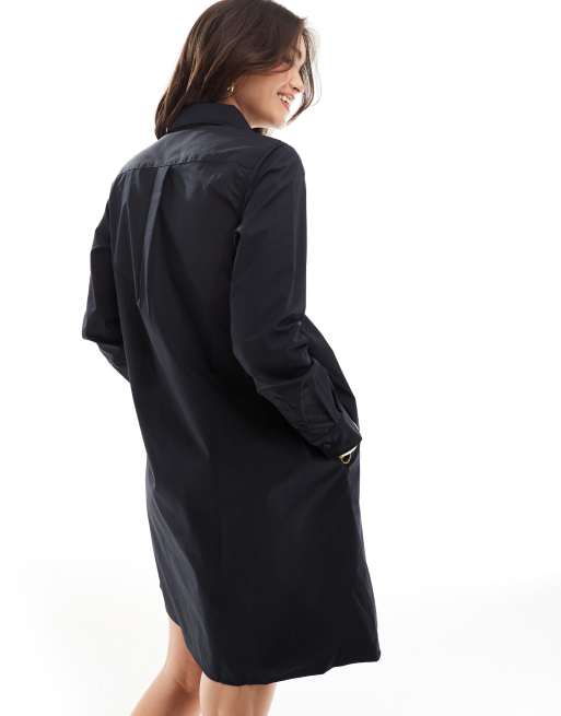Vestido camisero negro de Fred Perry , 3 de 4