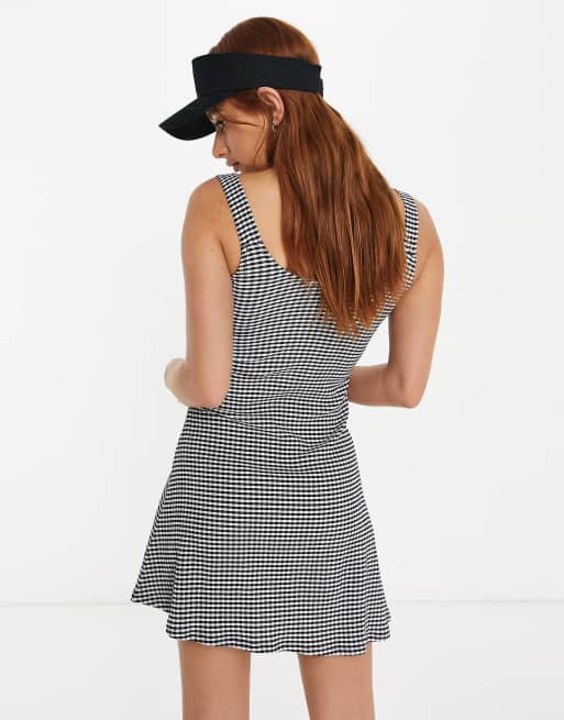 Vestido vichy bershka shop