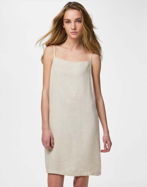 Vestido corto blanco abedul de Pieces - view 1