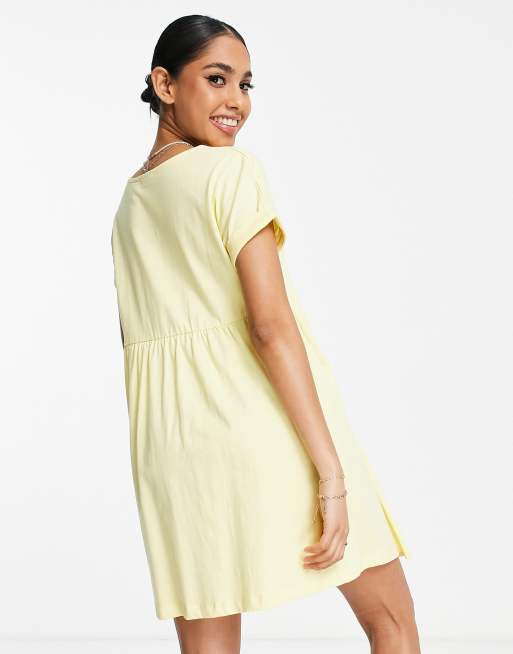 Vestido corte a manga corta new arrivals