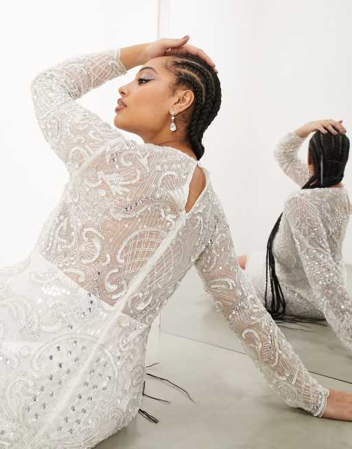 Asos vestidos pedreria best sale