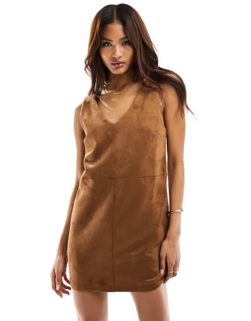 Vestido ante best sale marron