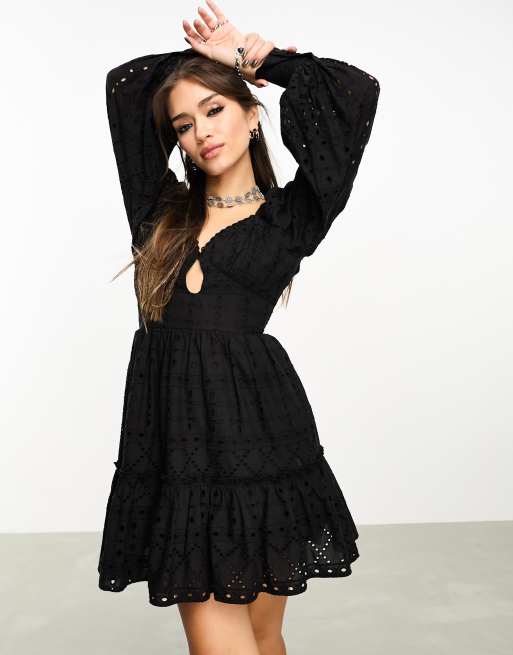 Vestido corto vintage clearance