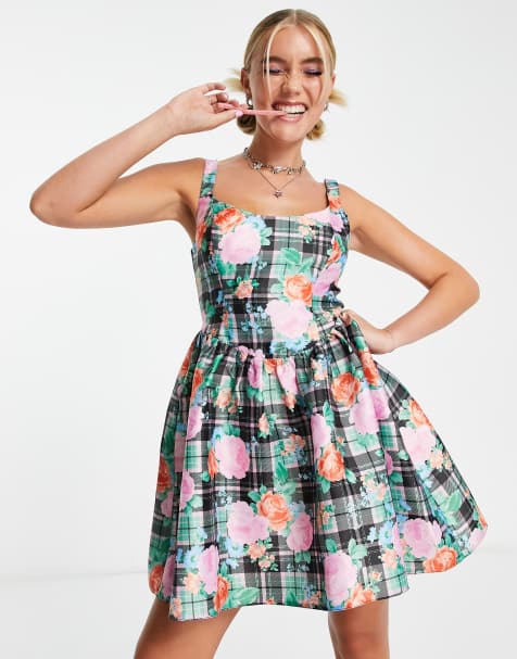 Asos vestidos estampados on sale