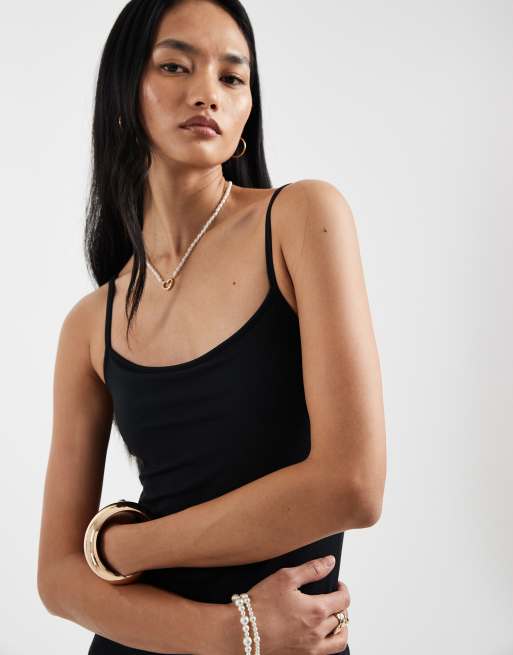 Vestido corto negro Hold Me de Cotton On, 3 de 4