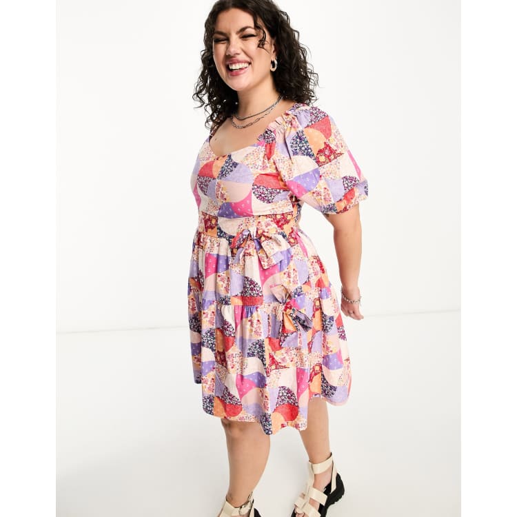 Vestido rosa neon corto on sale