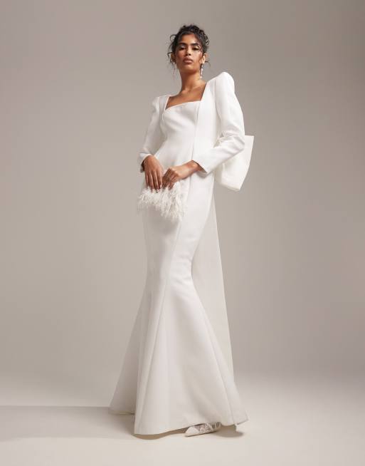 Vestido de hot sale novia asos