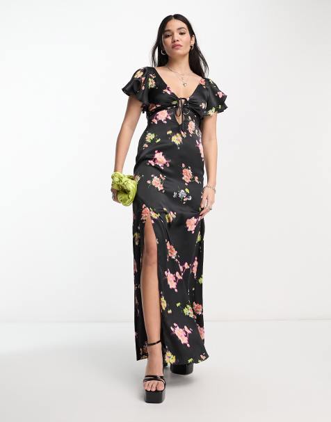 Asos vestidos store estampados