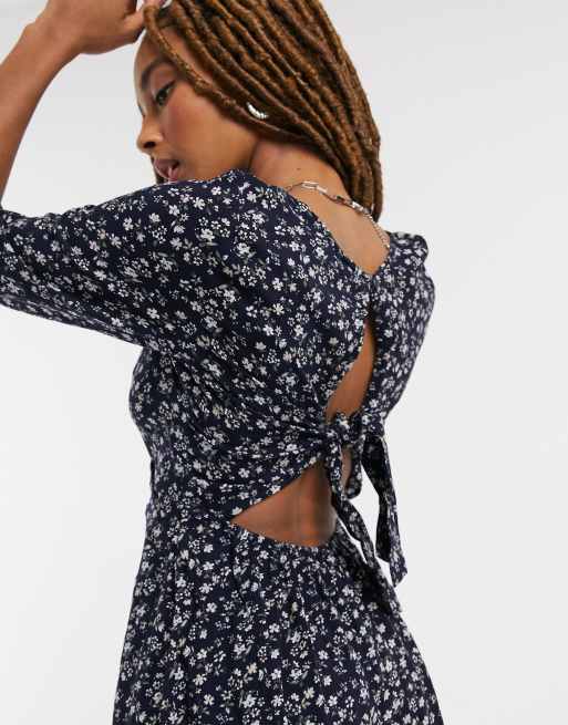 Vestido hollister flores sale