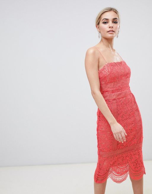 Vestido de tubo de encaje Amelie de Stylestalker